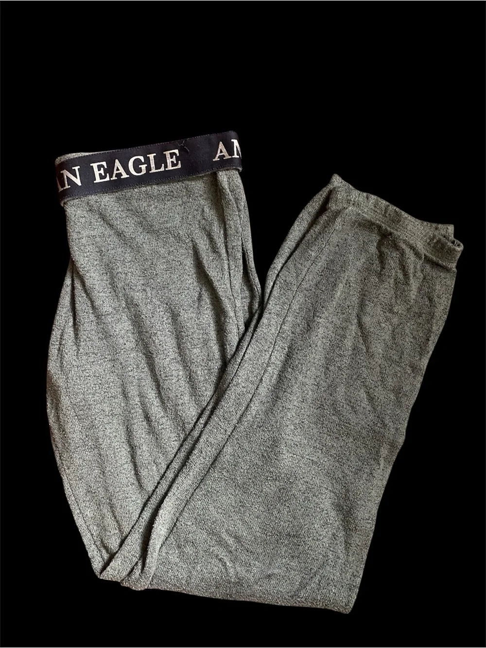 American Eagle Outfitters Olive Green Lounge Track Pants